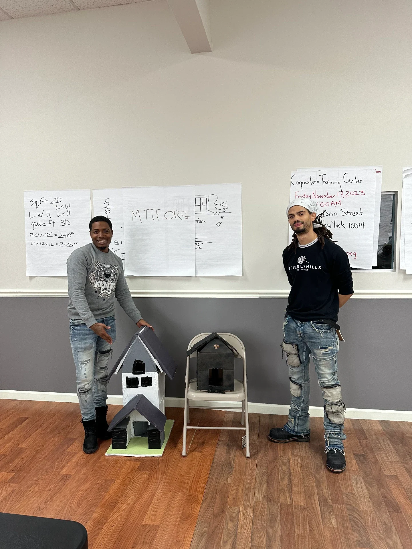 Participants presenting hands-on work during a Forward Connect session